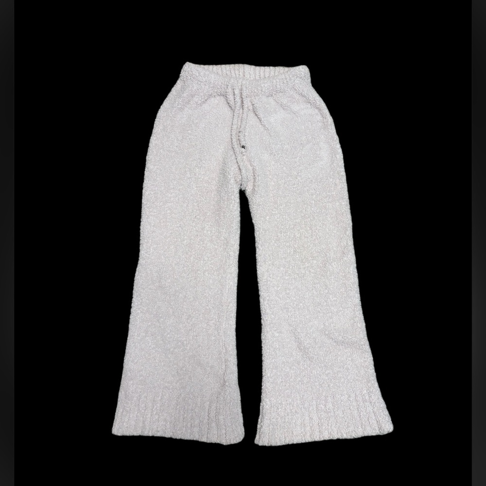 POL Sherpa Wide Leg pants - size small. In pale pink